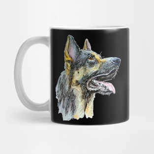 German shepherd Mug